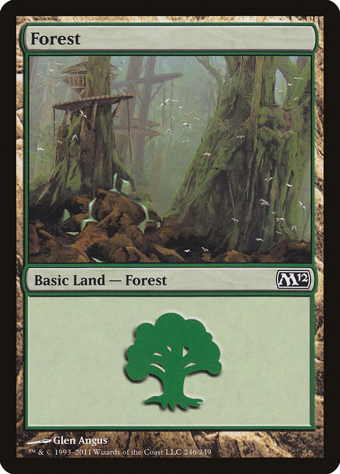 Forest (246) [Magic 2012] | Silver Goblin