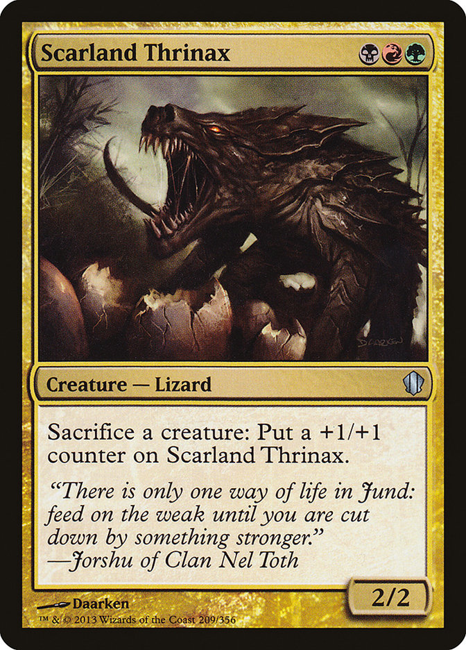 Scarland Thrinax [Commander 2013] | Silver Goblin