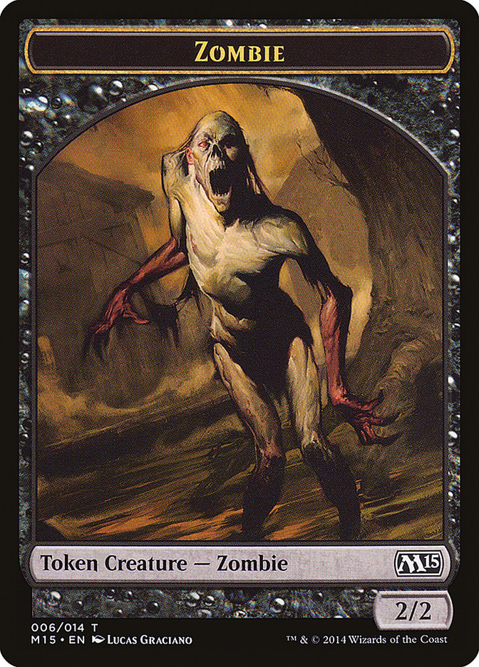 Zombie Token [Magic 2015 Tokens] | Silver Goblin