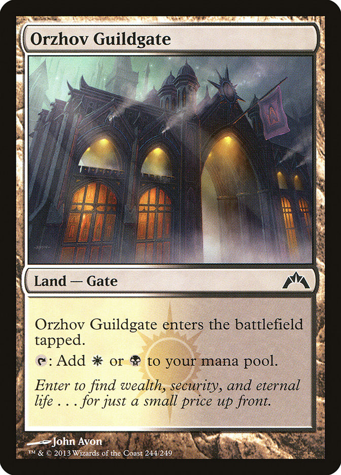Orzhov Guildgate [Gatecrash] | Silver Goblin