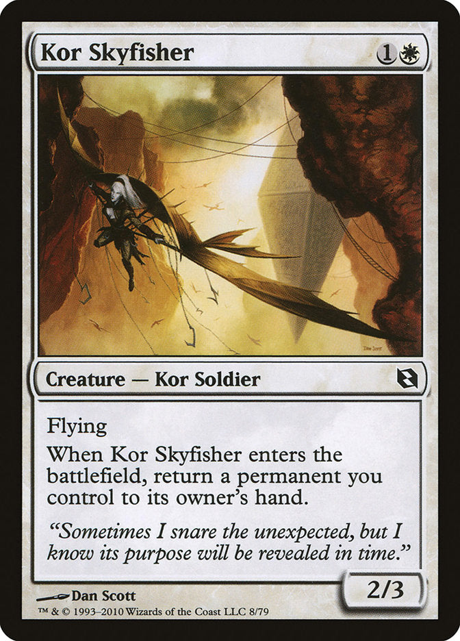 Kor Skyfisher [Duel Decks: Elspeth vs. Tezzeret] | Silver Goblin