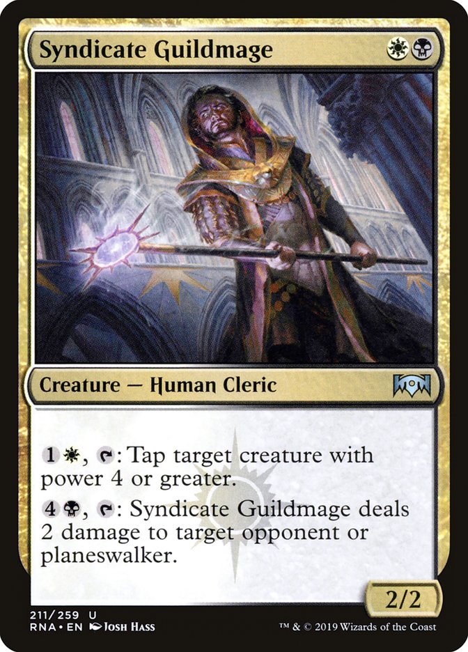 Syndicate Guildmage [Ravnica Allegiance] | Silver Goblin