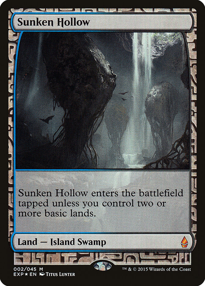 Sunken Hollow [Zendikar Expeditions] | Silver Goblin