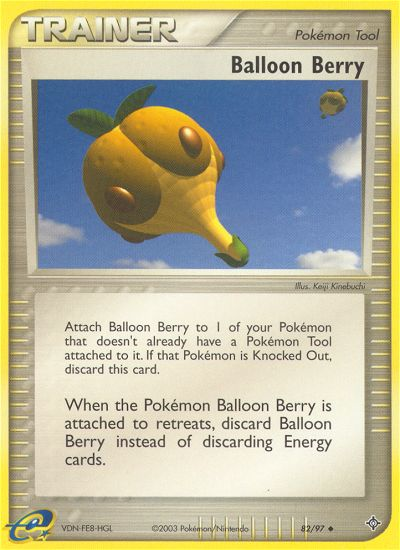 Balloon Berry (82/97) [EX: Dragon] | Silver Goblin
