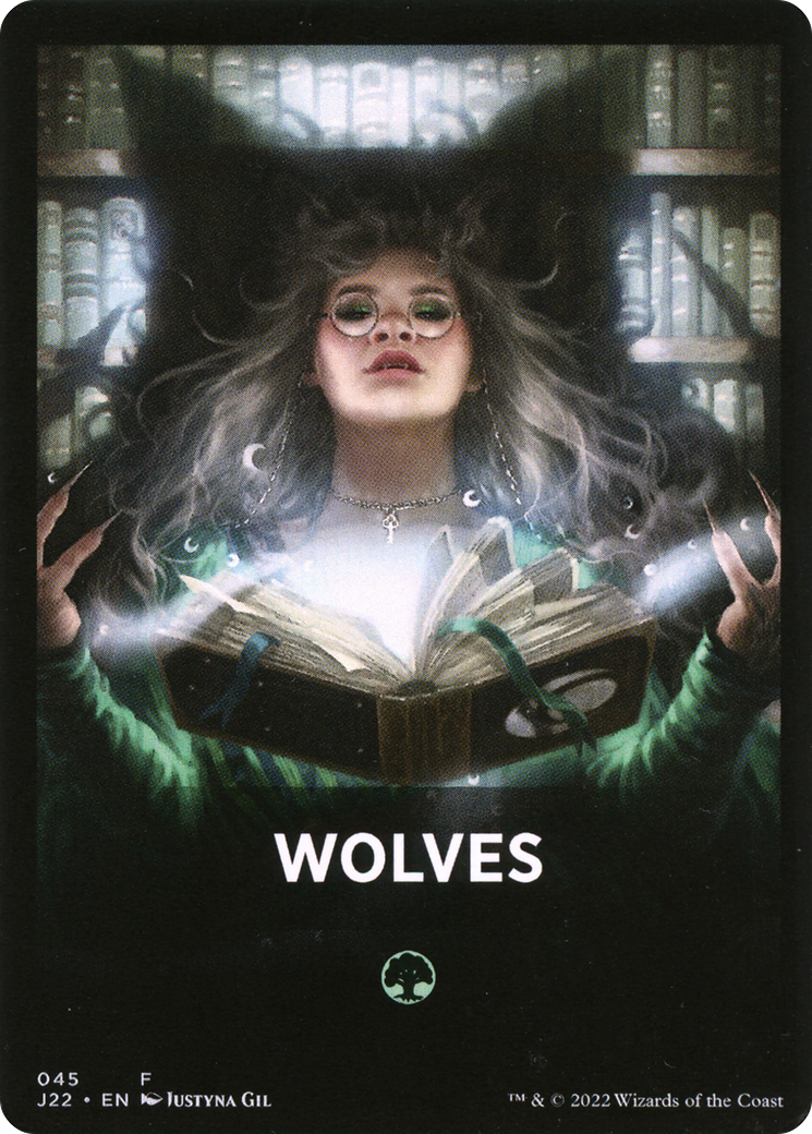 Wolves Theme Card [Jumpstart 2022 Front Cards] | Silver Goblin