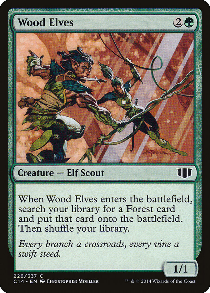Wood Elves [Commander 2014] | Silver Goblin