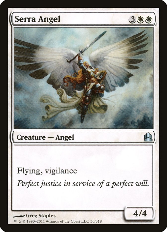 Serra Angel [Commander 2011] | Silver Goblin