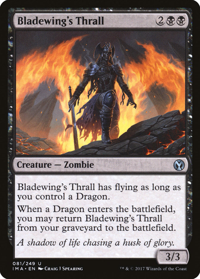 Bladewing's Thrall [Iconic Masters] | Silver Goblin