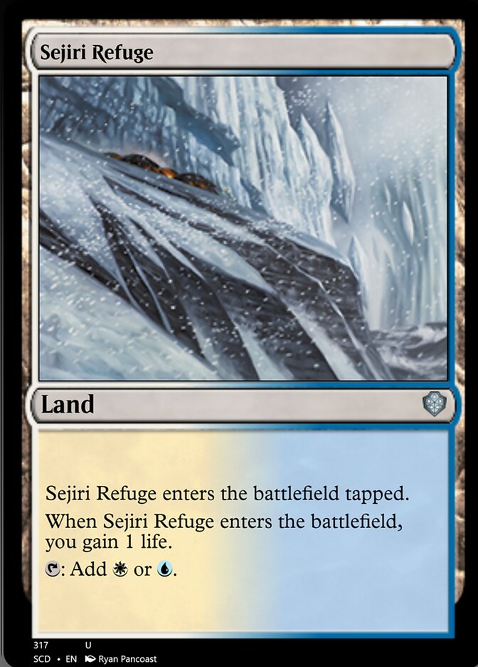 Sejiri Refuge [Starter Commander Decks] | Silver Goblin