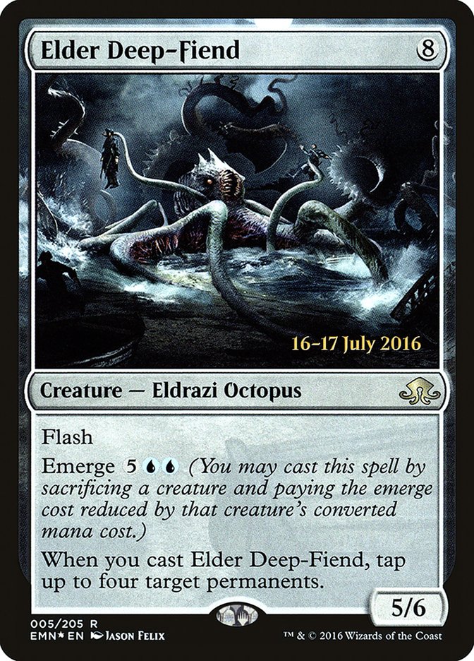 Elder Deep-Fiend [Eldritch Moon Prerelease Promos] | Silver Goblin