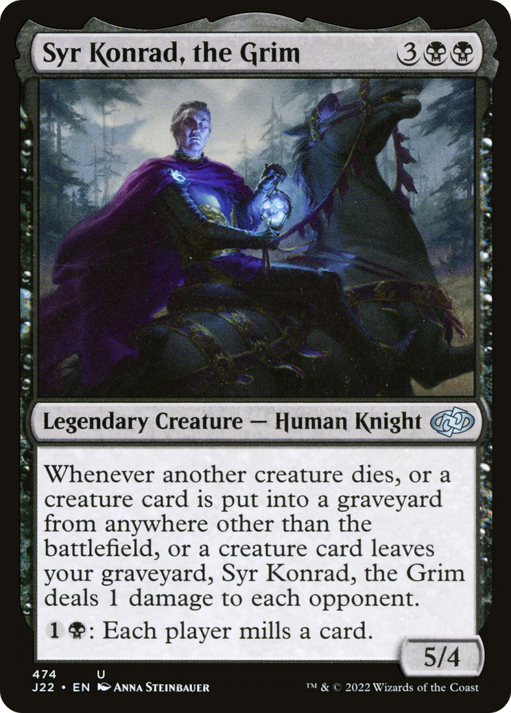 Syr Konrad, the Grim [Jumpstart 2022] | Silver Goblin