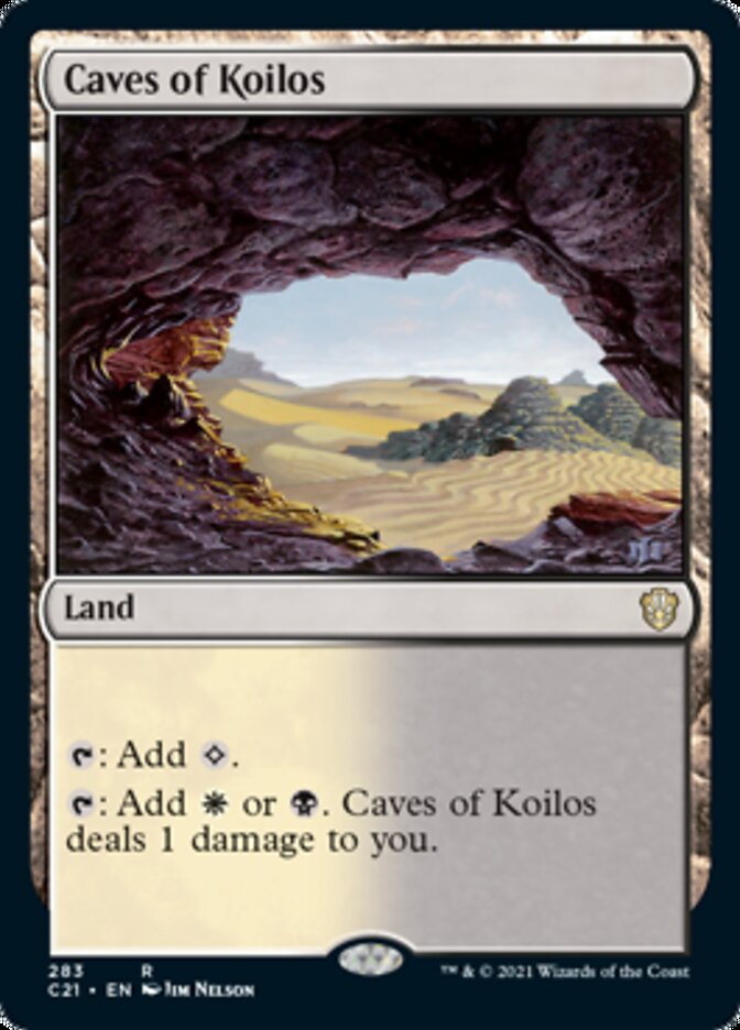 Caves of Koilos [Commander 2021] | Silver Goblin