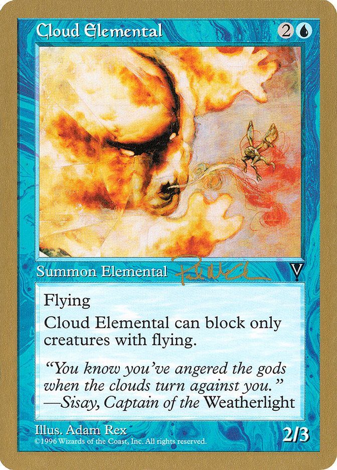Cloud Elemental (Paul McCabe) [World Championship Decks 1997] | Silver Goblin