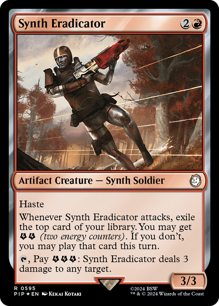 Synth Eradicator (Surge Foil) [Fallout] | Silver Goblin