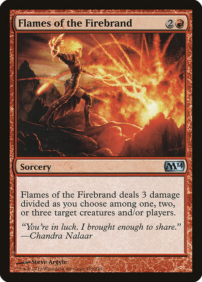 Flames of the Firebrand [Magic 2014] | Silver Goblin