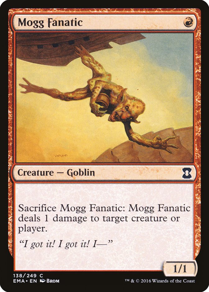 Mogg Fanatic [Eternal Masters] | Silver Goblin