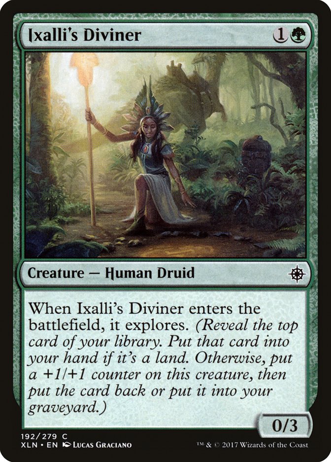 Ixalli's Diviner [Ixalan] | Silver Goblin
