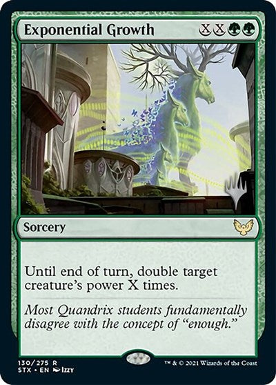 Exponential Growth (Promo Pack) [Strixhaven: School of Mages Promos] | Silver Goblin