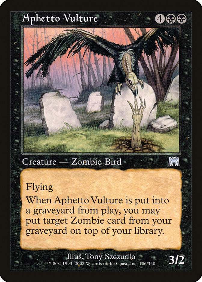 Aphetto Vulture [Onslaught] | Silver Goblin