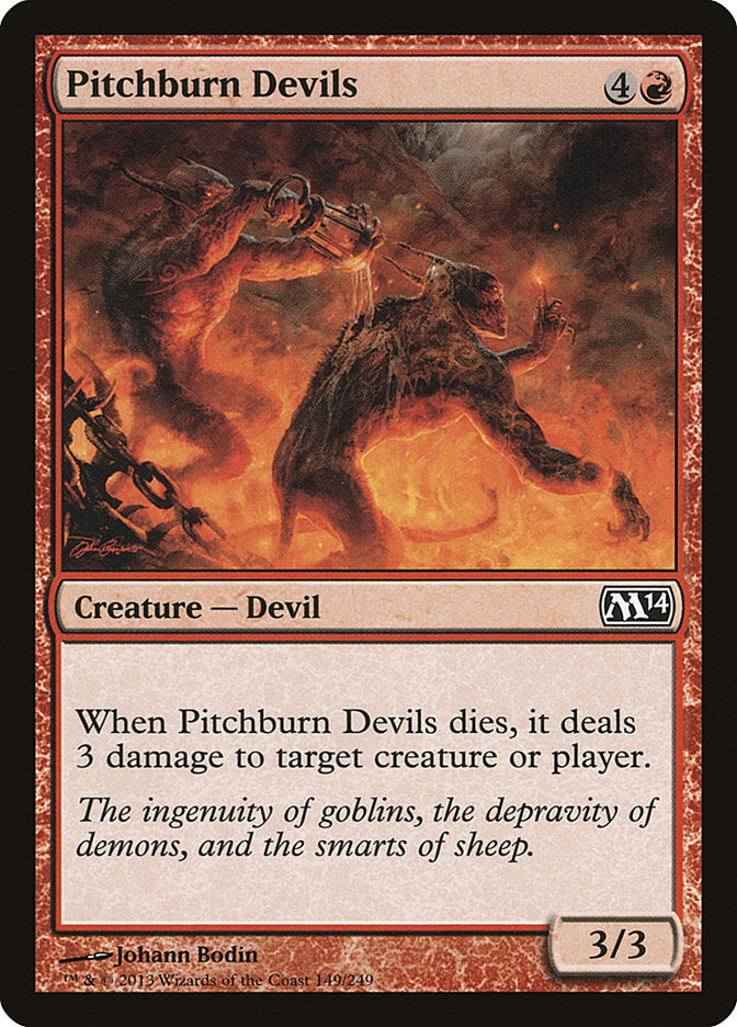 Pitchburn Devils [Magic 2014] | Silver Goblin