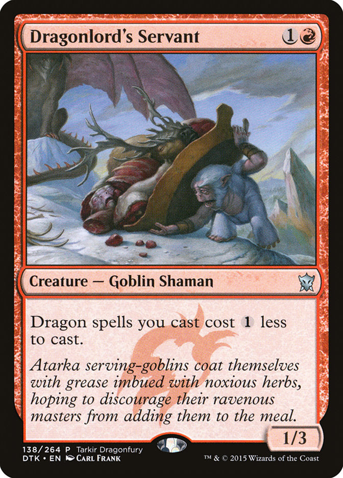 Dragonlord's Servant [Tarkir Dragonfury] | Silver Goblin
