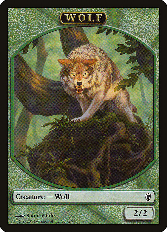 Wolf Token [Conspiracy Tokens] | Silver Goblin