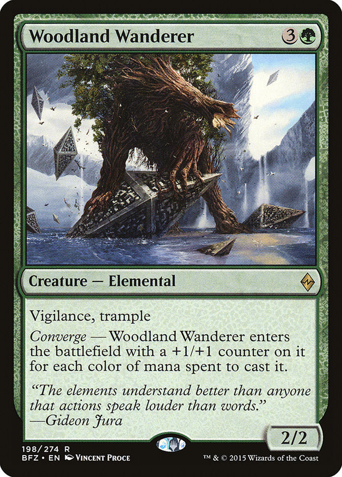 Woodland Wanderer [Battle for Zendikar] | Silver Goblin