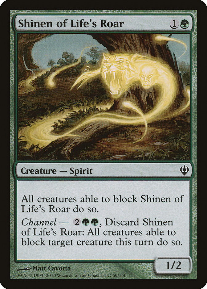 Shinen of Life's Roar [Archenemy] | Silver Goblin