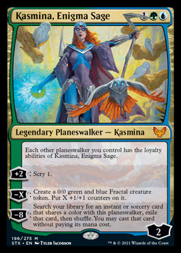 Kasmina, Enigma Sage [Strixhaven: School of Mages] | Silver Goblin