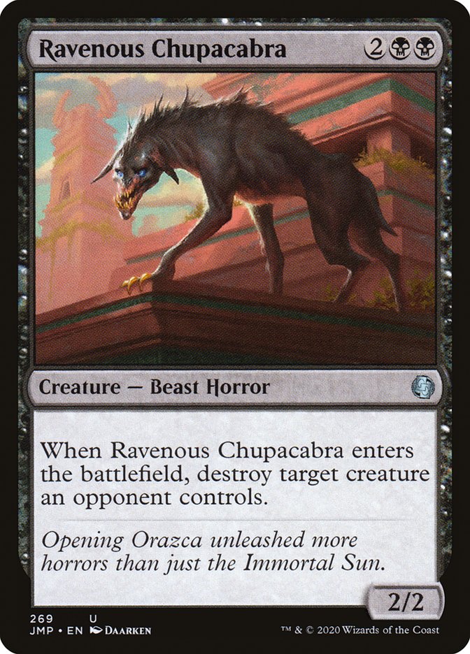 Ravenous Chupacabra [Jumpstart] | Silver Goblin