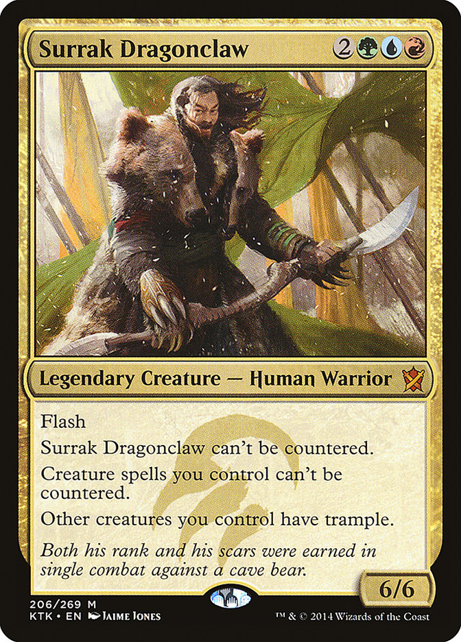 Surrak Dragonclaw [Khans of Tarkir] | Silver Goblin