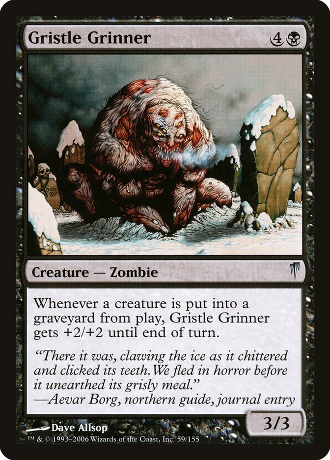 Gristle Grinner [Coldsnap] | Silver Goblin
