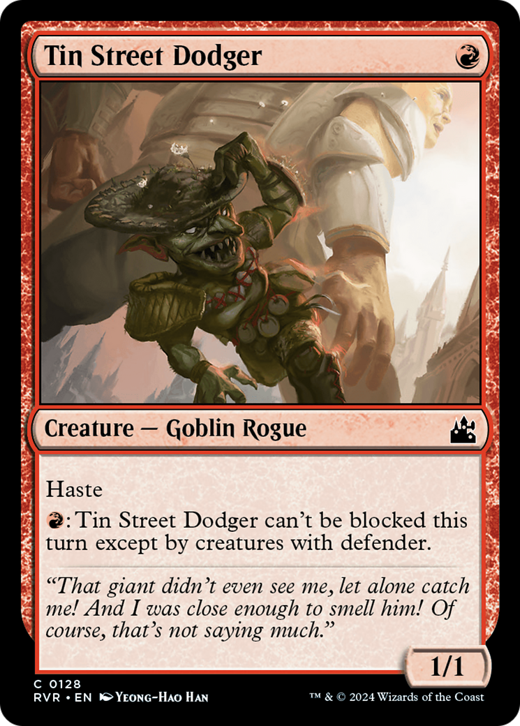 Tin Street Dodger [Ravnica Remastered] | Silver Goblin