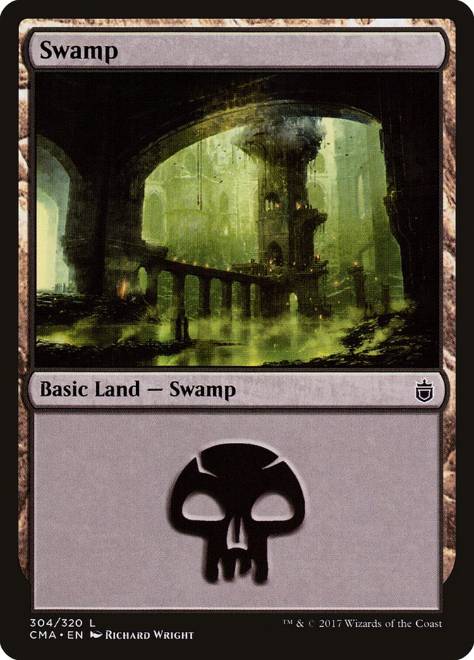Swamp (304) [Commander Anthology] | Silver Goblin