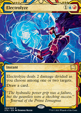 Electrolyze (Foil Etched) [Strixhaven: School of Mages Mystical Archive] | Silver Goblin