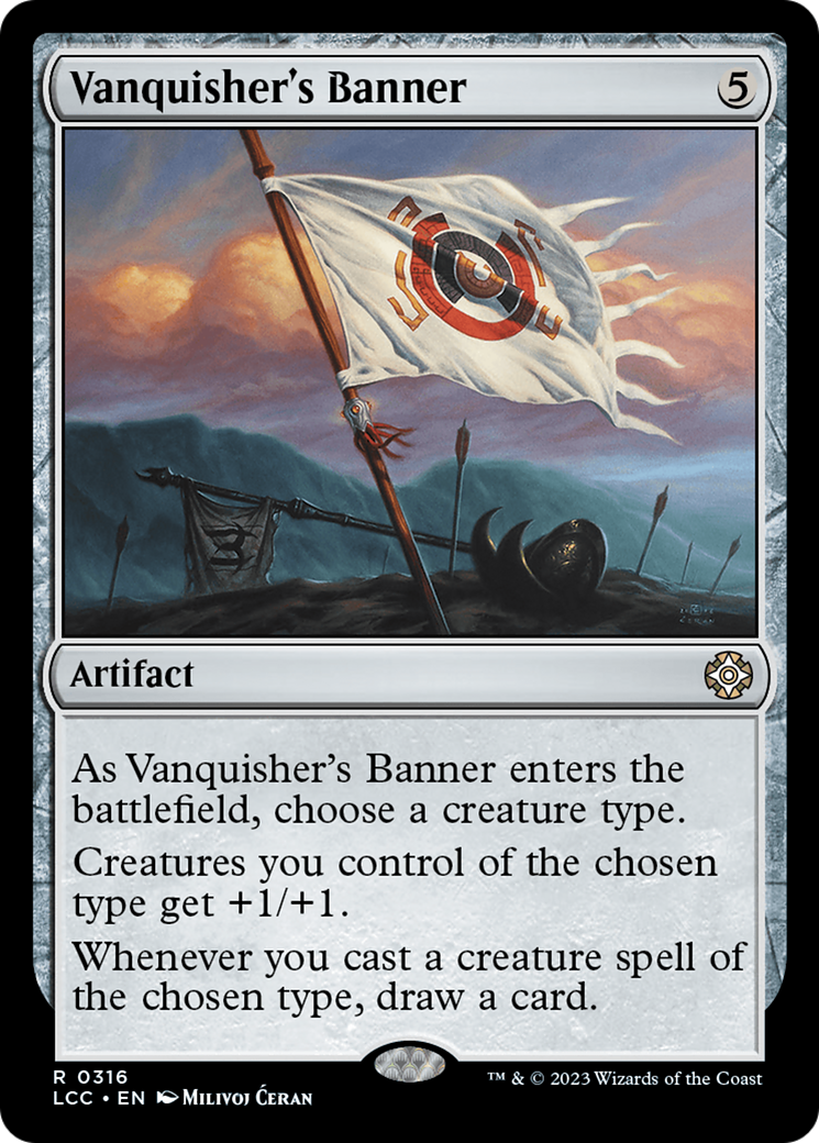 Vanquisher's Banner [The Lost Caverns of Ixalan Commander] | Silver Goblin
