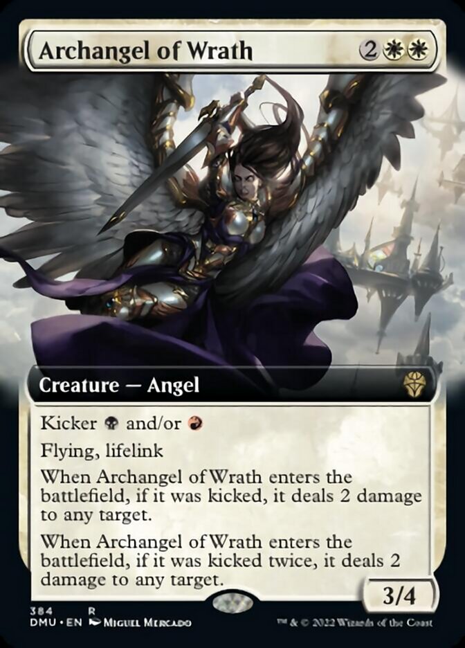 Archangel of Wrath (Extended Art) [Dominaria United] | Silver Goblin
