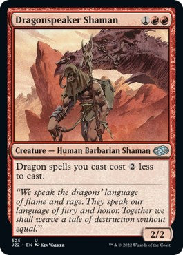 Dragonspeaker Shaman [Jumpstart 2022] | Silver Goblin
