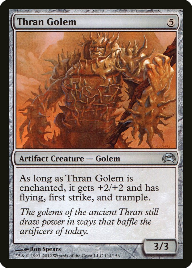 Thran Golem [Planechase 2012] | Silver Goblin