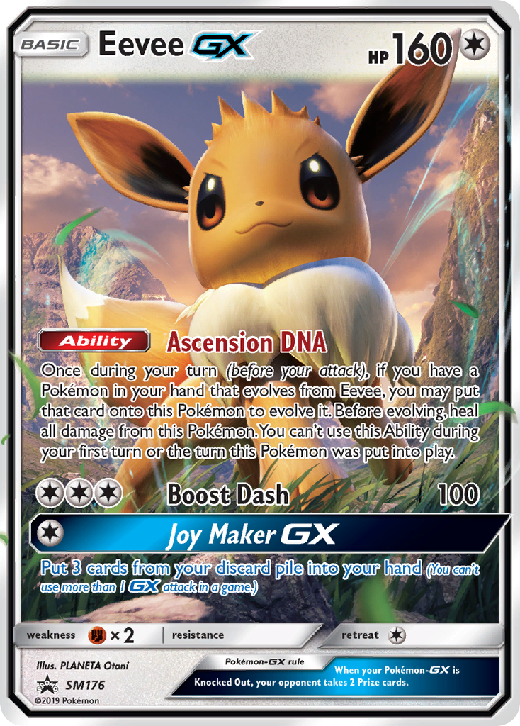 Eevee GX (SM176) [Sun & Moon: Black Star Promos] | Silver Goblin