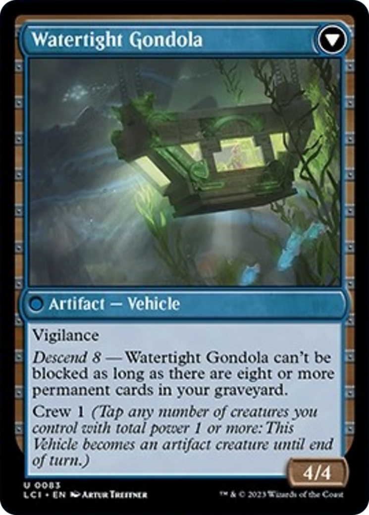 Waterlogged Hulk // Watertight Gondola [The Lost Caverns of Ixalan] | Silver Goblin
