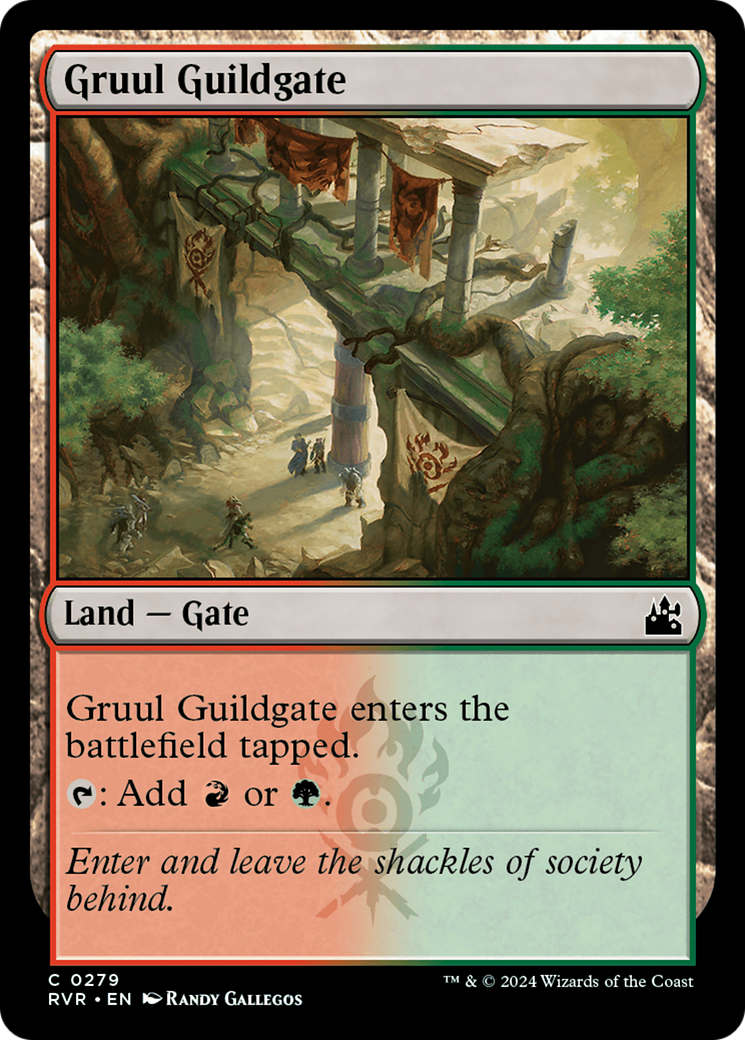 Gruul Guildgate [Ravnica Remastered] | Silver Goblin