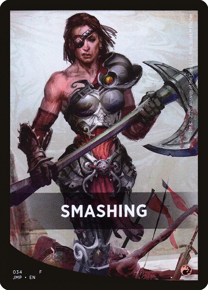 Smashing Theme Card [Jumpstart Front Cards] | Silver Goblin
