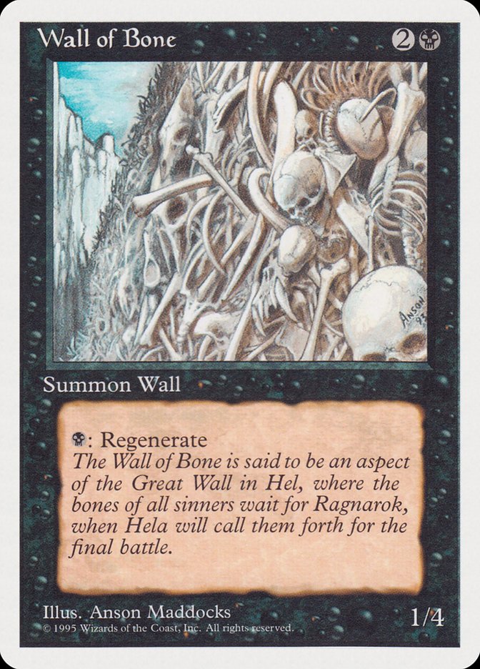 Wall of Bone [Rivals Quick Start Set] | Silver Goblin