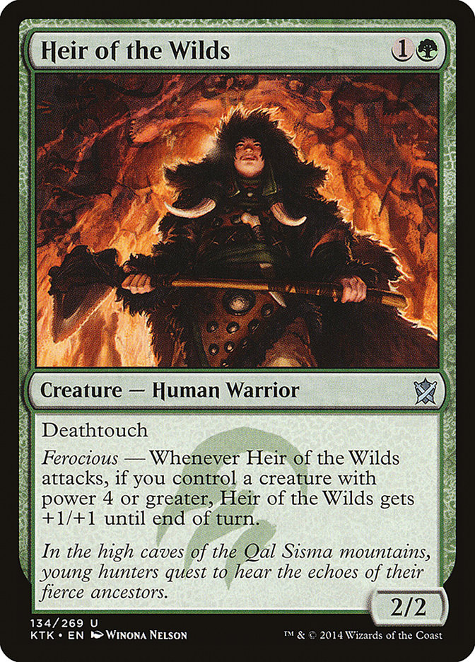 Heir of the Wilds [Khans of Tarkir] | Silver Goblin