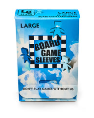 Board Game Sleeves Large Non-Glare [50ct] | Silver Goblin