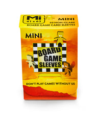 Board Game Sleeves Mini Non-Glare [50ct] | Silver Goblin