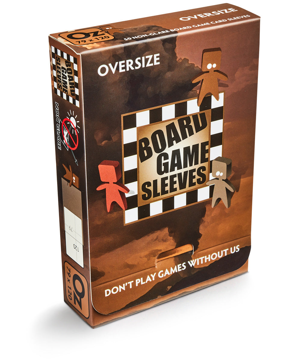 Board Game Sleeves Oversize Non-Glare [50ct] | Silver Goblin