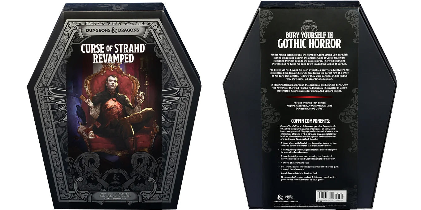 Dungeons & Dragons Curse of Strahd: Revamped Premium Box Set | Silver Goblin
