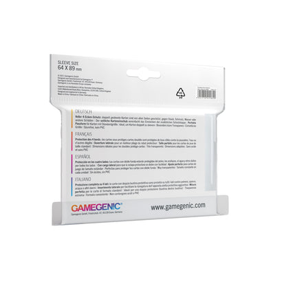 Gamegenic: Closable Inner Sleeves [100ct]